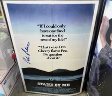 Signed By Director Rob Reiner 12 X 18 Photo Of Stand By Me