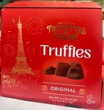 Truffettes de France Original Cocoa Truffles, 2-pack 2.2 Lb (1 kg) - Total 4.4lb