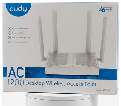 Cudy AC1300D Wireless Access Point Dual Band Gigabit WLAN Repeater Neu OVP