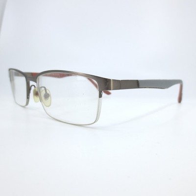 Cougar by XXL Eyeglasses Gunmetal Beta Titanium Rectangular Frames 58-17-150