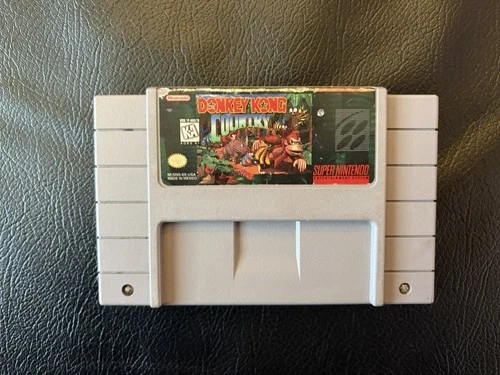 Nintendo Donkey Kong Country SNES Game Cartridge Nintendo SNES CLEANED & TESTED