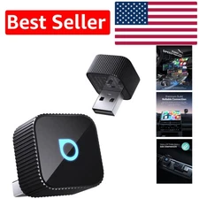 2026 Mini Cube Wireless CarPlay & Android Auto Adapter - Compact & Hassle-Free