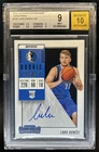 2018-19 Panini Contenders Luka Doncic RC Auto VAR #122b Mavericks BGS 9/10