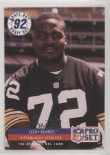 1992 Pro Set Draft Day Leon Searcy #31 0a3
