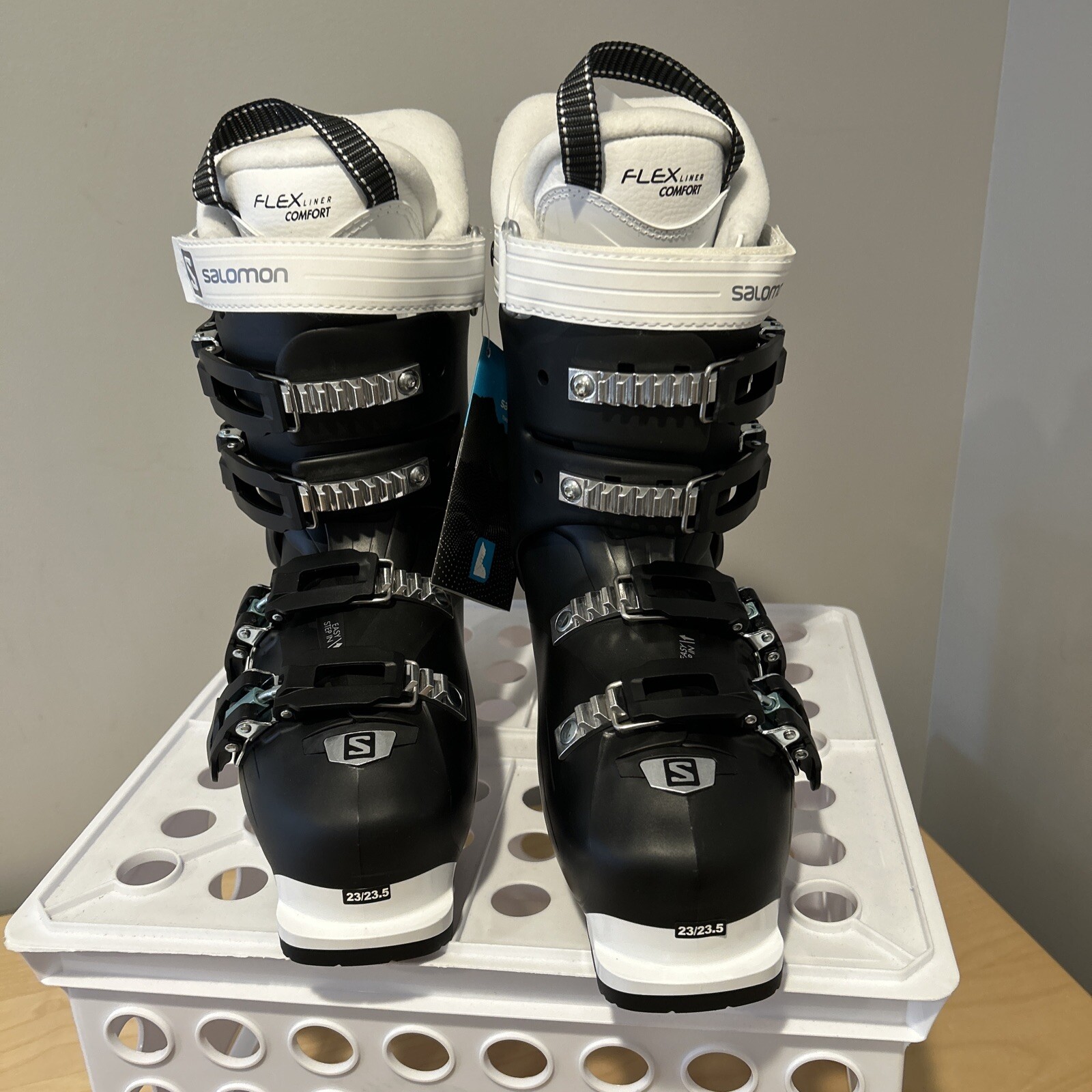 Salomon Stivali da sci donna X ACC 60 W Wi nuovi taglia MP 23 23.5 #B214