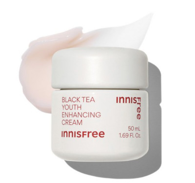 Innisfree NEU Black Tea Youth Enhancing Cream 50ml Nachtpflege Anti-Aging Korea