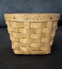 Vintage 1999 kleiner 3 x 5 Longaberger Oregano Hängekorb! Made In The USA
