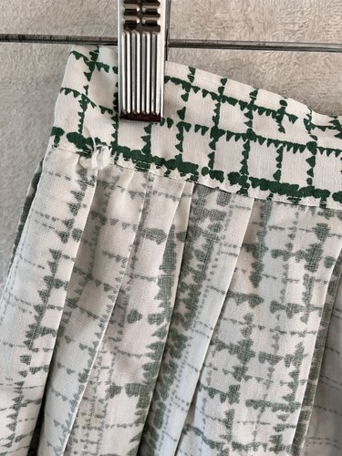 Handmade Full Circle Skirt Small Kelly Green 50s Preppie Pleated Twirl Vintage - Picture 13 of 14