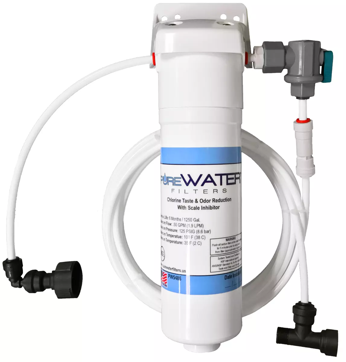 Keurig with top direct water line