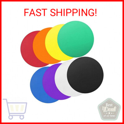 8 Pieces Rubber Jar Gripper Pads Round Kitchen Coasters Multi-Purpose Bottle Lid