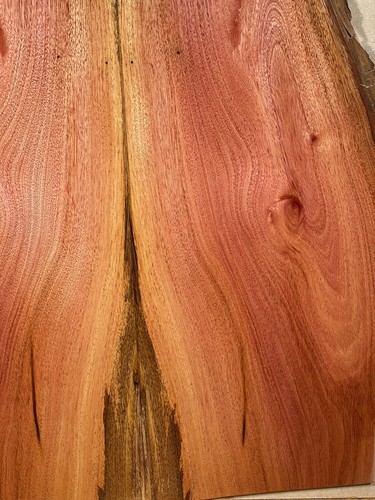 Juego de madera de guitarra cubana de caoba libro de caoba de las Indias Occidentales tapa trasera de guitarra a juego - Imagen 6 de 8