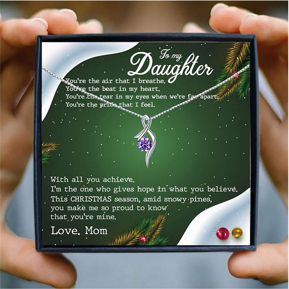 2023 Graduation Gift Necklace for Daughter, Graduation Gifts for Her