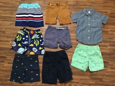 Lot of 8 Pcs Toddler Size 3-4T Various Brands: 7 pcs Shorts and 1 pcs Shirt