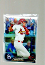 2016 Bowman Chrome Draft #BDC7 Walker Robbins (Cardinals) RC Refractor