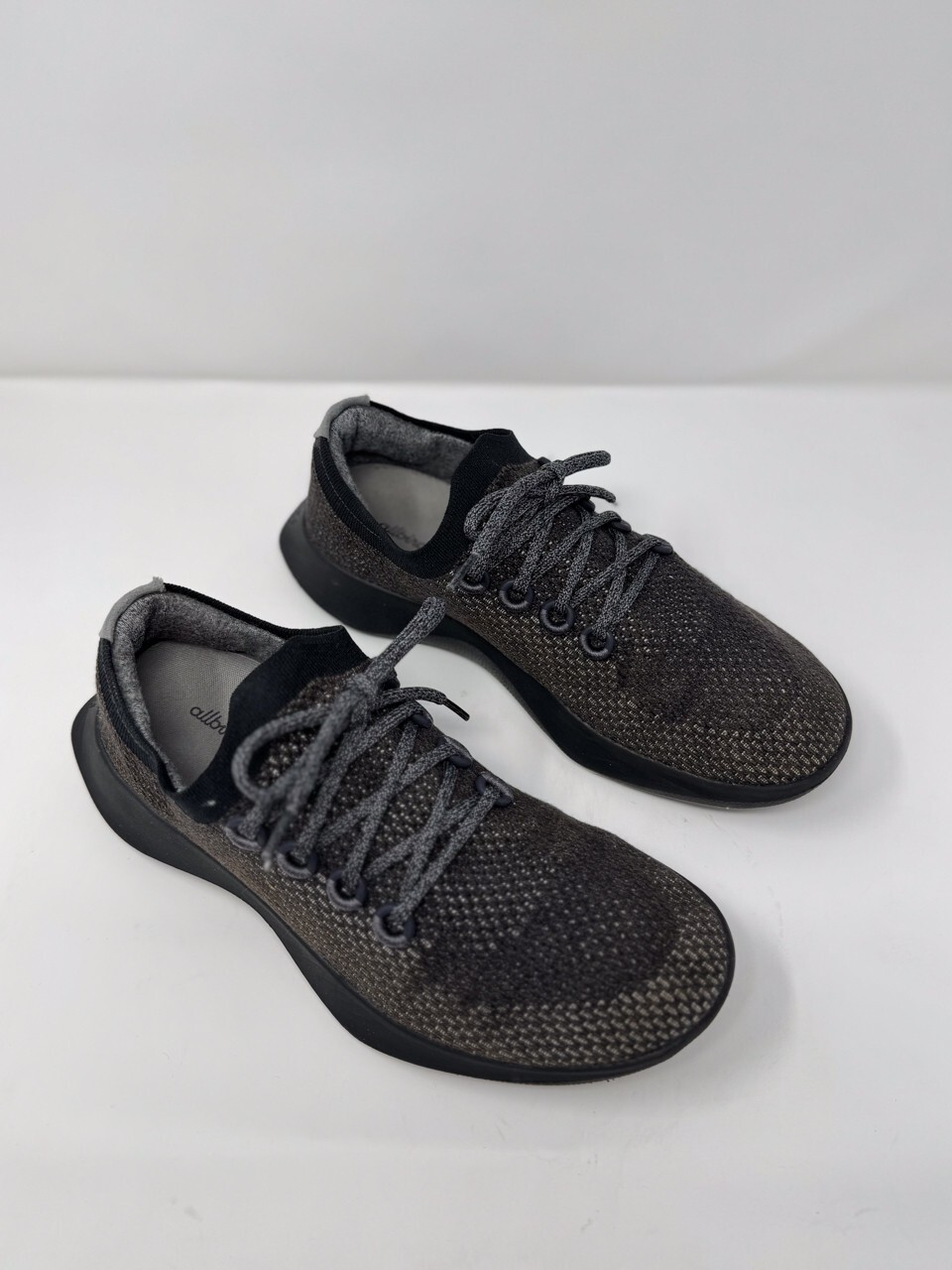 SAOLA Scarpe da uomo Allbirds nere Tree Dasher 2 sneakers da corsa atletica allenatore US 11 5