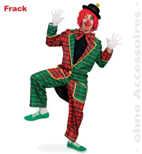 Clown Kostüm McCheck Frack M XL XXXL kariert Kostüm Karneval Fasching 1210857G13 - Bild 1 von 1