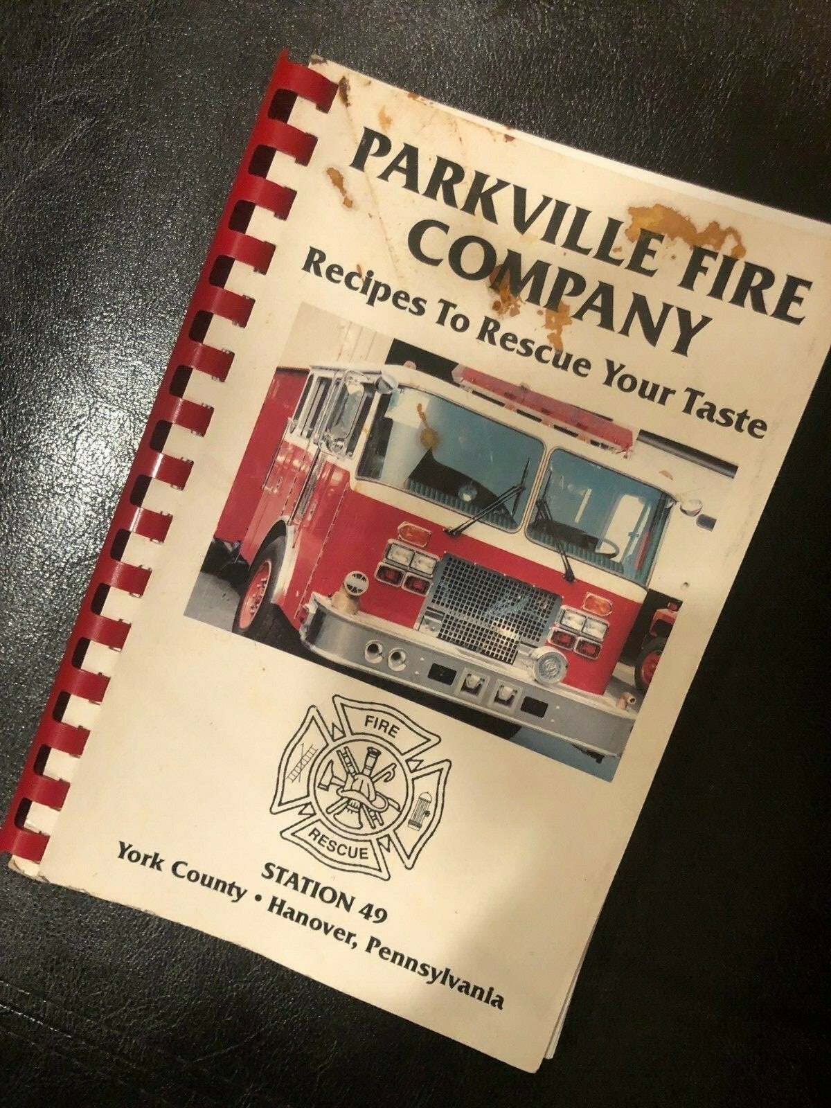 Parkville Fire Company Recipes to Rescue Your Taste eBay