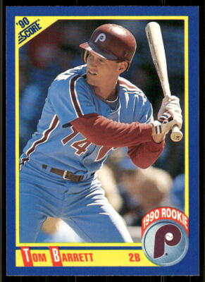 1990 Score #633a Tom Barrett