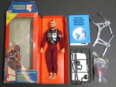 Mattel, Big Jim Enemy, Professor Obb Overlord, Wicked World 