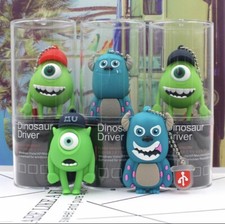 Quality 32G USB Flash Drives Monster University Sully Mike Gift Box Pen drive