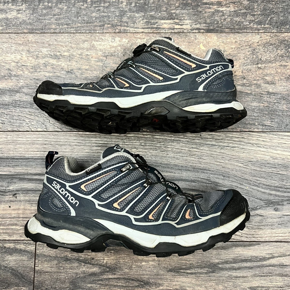Salomon X Ultra 371595 Women's Size 8 Gray Orange Trail Salomon X Ultra 371595 Women's Size 8 Gray Orange Trail