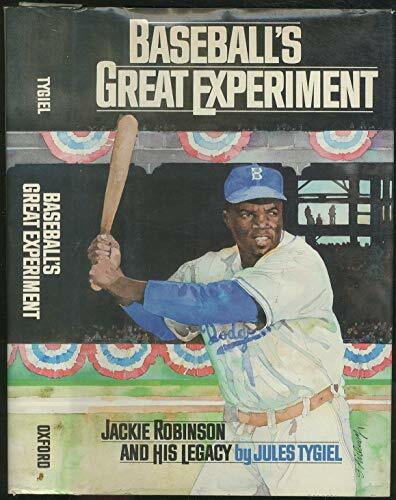 Baseball S Great Experiment Jackie Robinson And His Legacy By Jules Tygiel 1983 Hardcover For Sale Online Ebay