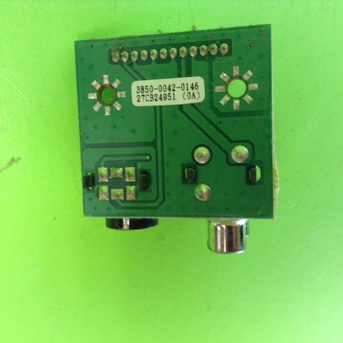 Vizio VP50 HDTV20A TV Side AV Input Board Port Board 0171-3871-0260 3850-0042 - Picture 3 of 3