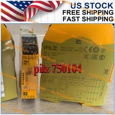 1PC Pilz 750104 PNOZ s4 Safety Relay 24VDC 3 n/o 1 n/c New PILZ 750104