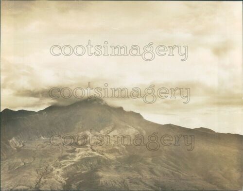 Press Photo Mount Pelee Volcano Martinique