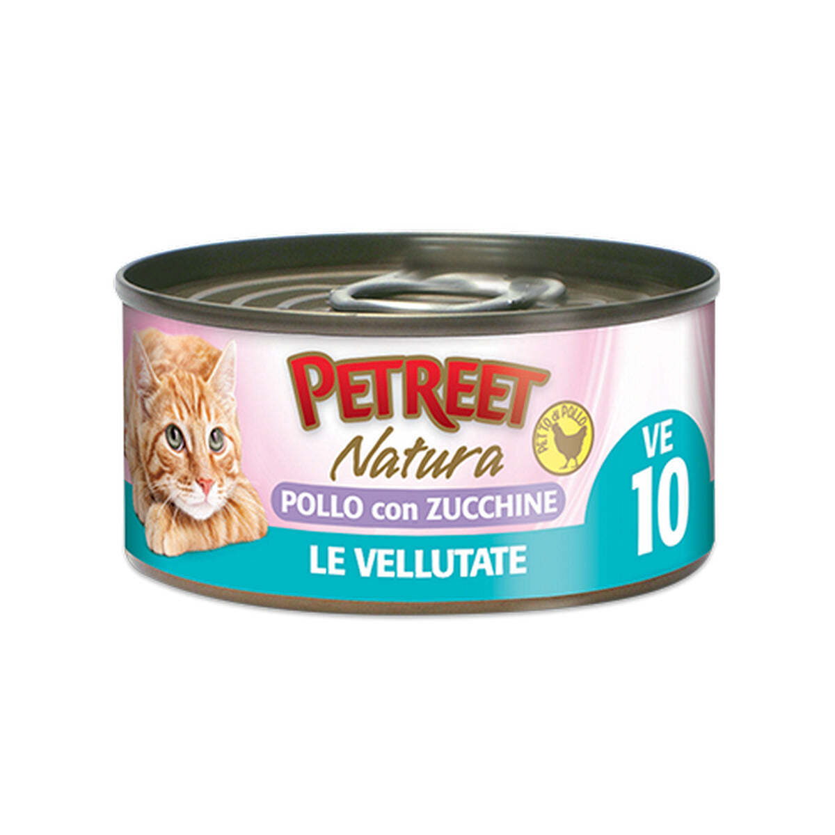 PETREET NATURA VELLUTATE POLLO CON ZUCCHINE 70GR