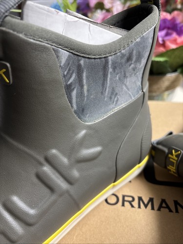 NewNbox HUK Boot Rogue Wave Camo H8021001 Charcoal/ Blaze Yellow. Bought Too Big - Picture 3 of 4