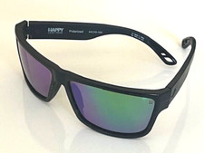 Spy Optics Men s ROCKY SOFT Matte BLACK Sunglasses 64mm scratches on lens see ph