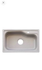 Lavello da cucina in granito egiziano 28,35 pollici 17,71 pollici profondità 8,66 pollici