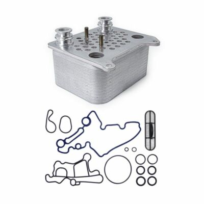 #ad PPE High Flow Oil Cooler amp; Gasket Kit For 2003 2007 Ford 6.0L Powerstroke Diesel $224.99