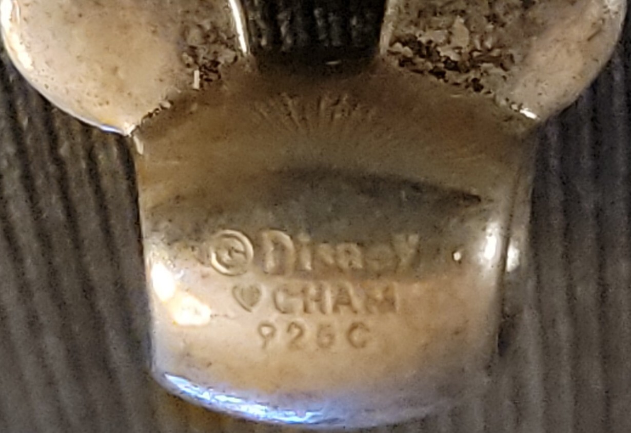 Authentic DISNEY "Mickey Mouse Head" CharmSterlin… - image 4