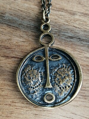 Geschenkidee! Kette mit Anhänger aus Finnland Echt Bronze Neu! Top! 
