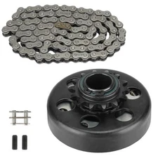 Go Kart Clutch 1" Bore 14T with 3 Feet #40/41/420 Chain Centrifugal Clutch Fi...