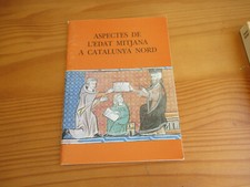 ASPETES DE L EDAT MITJANA A CATALUNYA NORD Broschüre 1993 Geschichte auf Katalanisch