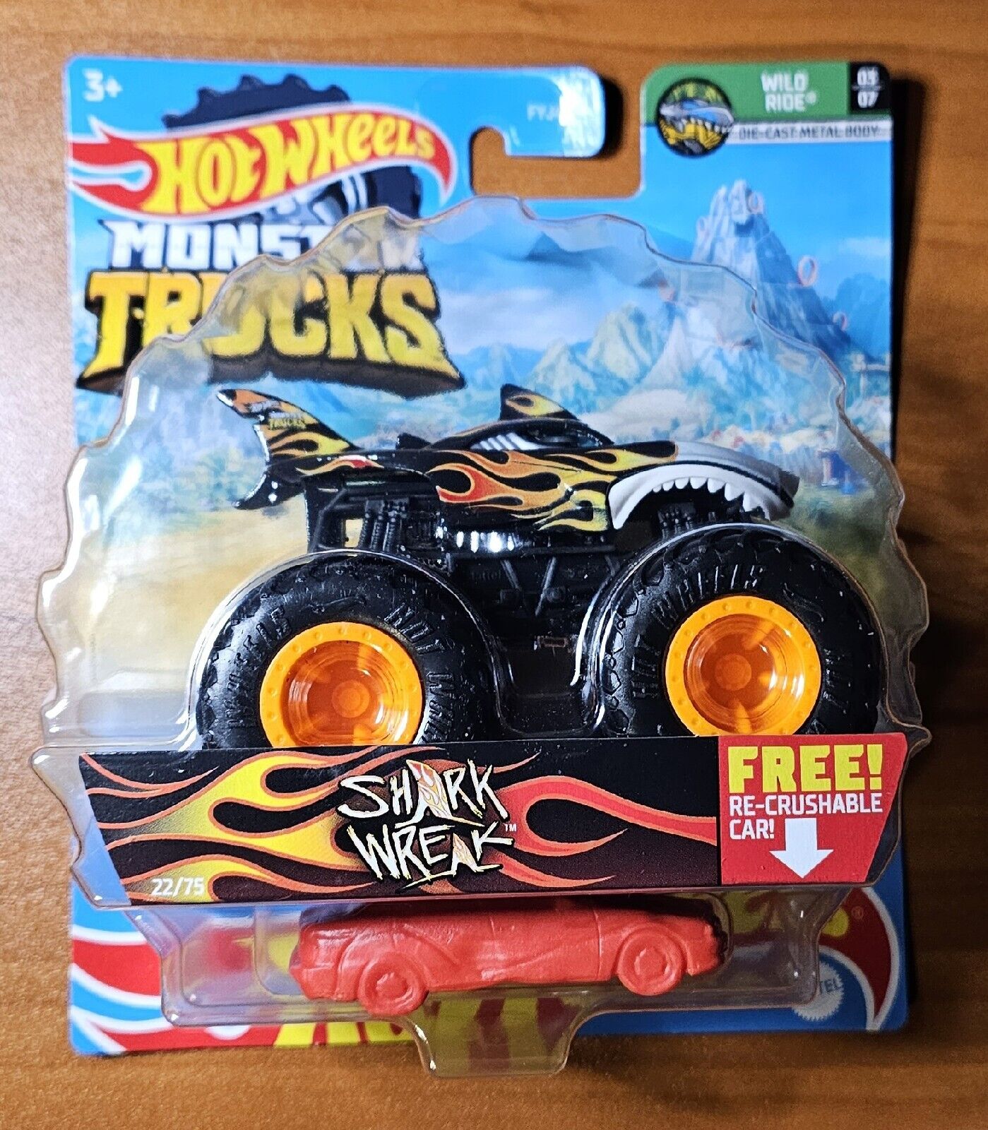 Hot Wheels Monster Trucks Shark Wreak Vehicle – Square Imports