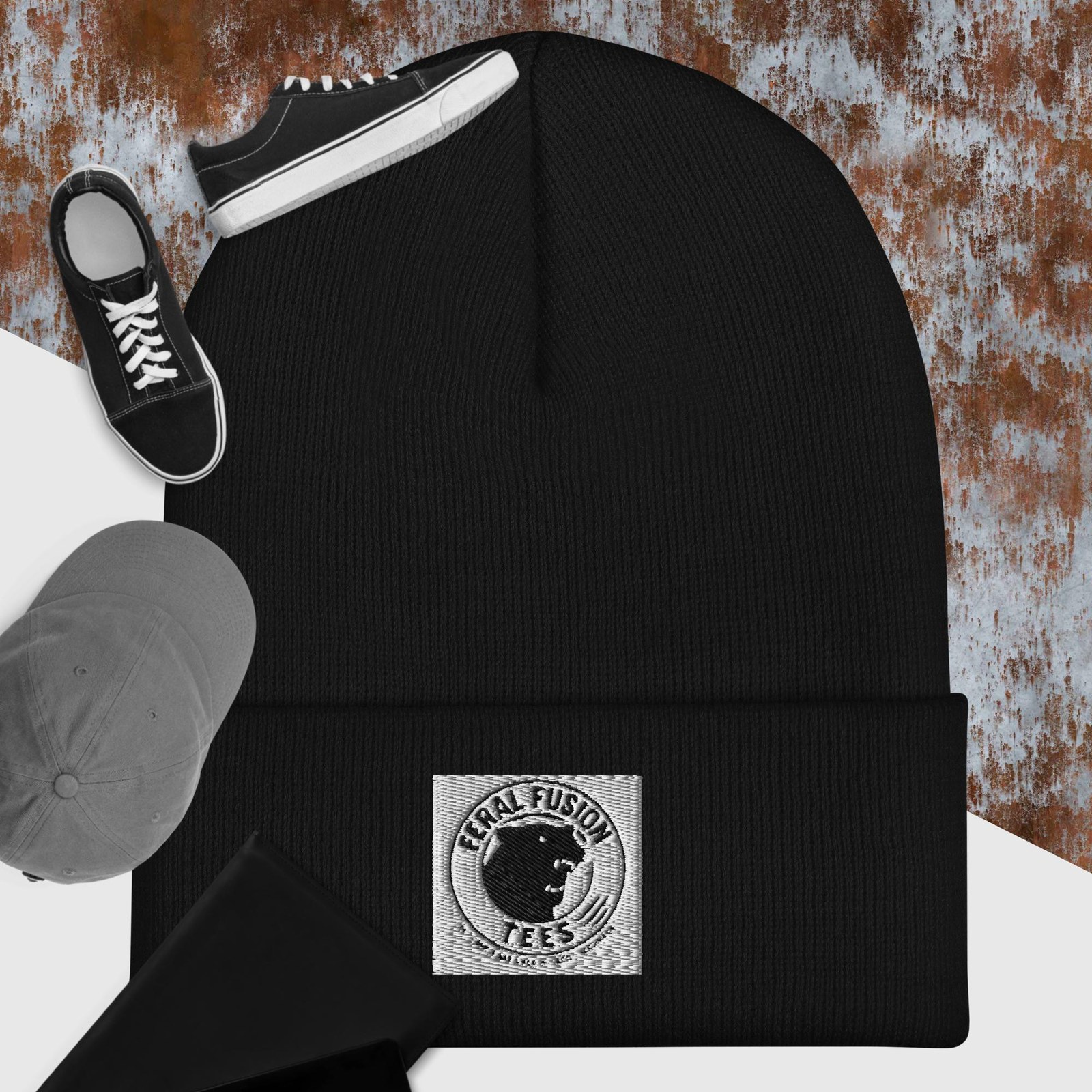 Warm Fleece-Lined Cuffed Beanie for Men and Women