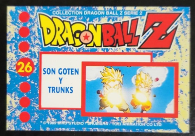 Collection Dragon Ball Z Series 2 Card - Son Goten Y Trunks - 26