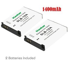 SLB-10A Battery LCD USB Charger for Samsung WB2100 ES50 ES55 ES60 EX2F HMX-U10