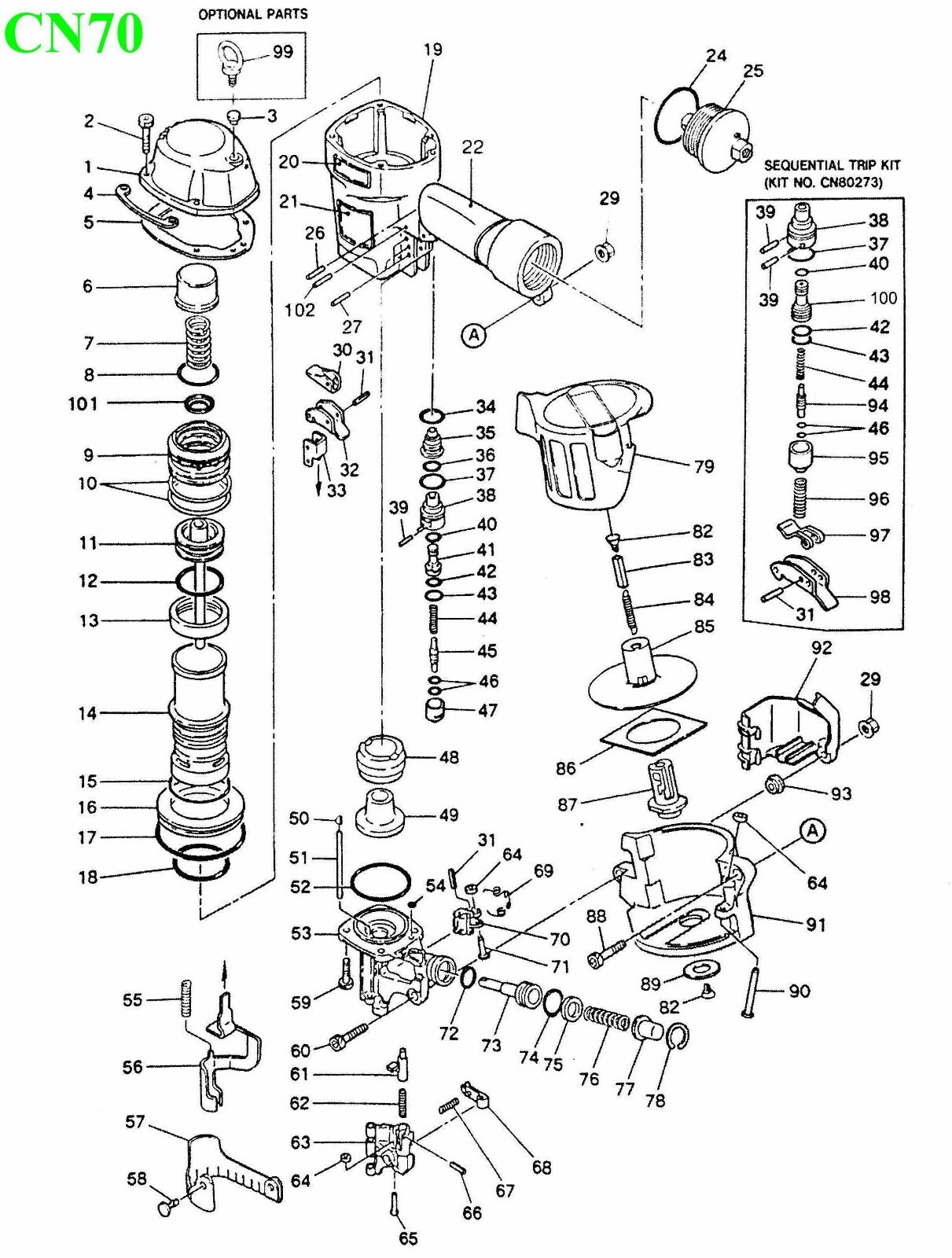 CoFast Feeder Spring Set, Feeder Spring, Shaft Pin And Two Washer O - Foto 7