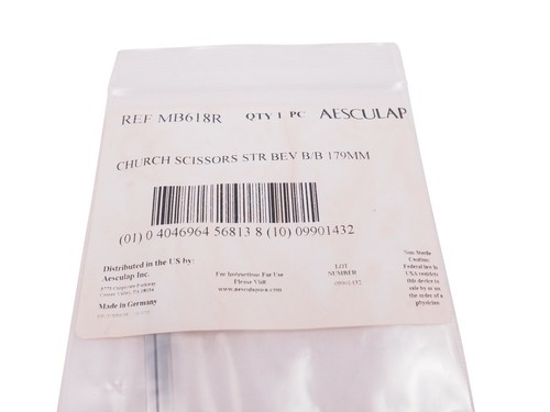 KIRCHENSCHERE STR BEV B/B 179MM MB618R NEU GERMANY - Bild 9 von 11