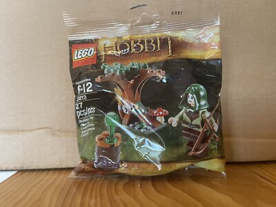 LEGO The Hobbit Journey Mirkwood Elf Guard Minifigure Polybag New Sealed 30212