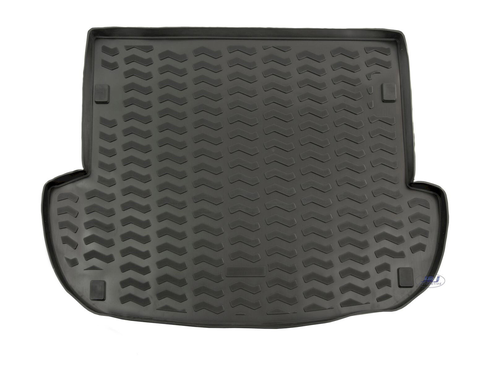Tapis de coffre Premium en caoutchouc élastomère pour Hyundai Santa Fe 2 finition haut de gamme