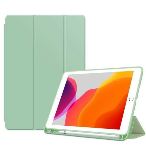 For iPad 5/6/7/8/9th Gen Air 5 Pro 11" 12.9" Smart Case Cover With Pencil Holder - Picture 4 of 20