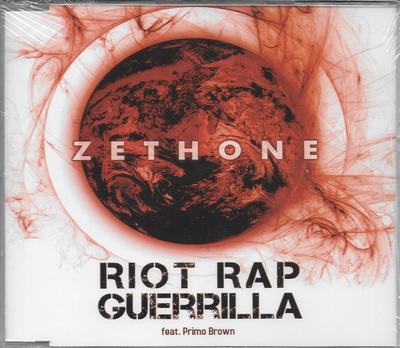 ZETHONE FEAT. PRIMO BROWN - RARE CDs RAP CELOPHANATO '' RIOT RAP GUERILLA '' 