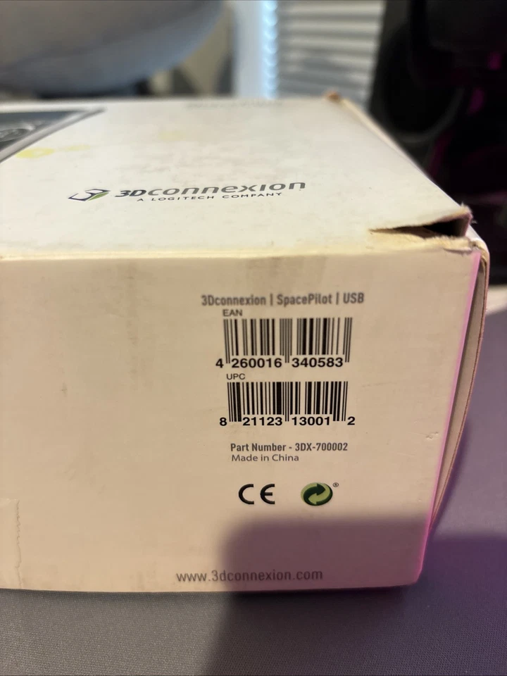 3dconnexion SpacePilot 3d mouse Model 3dx-700002 Tested Working - Image 2 of 4