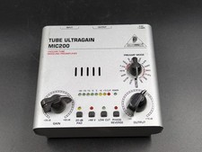 Behringer Tube Ultragain MIC200 Vacuum tube Preamp - Untested